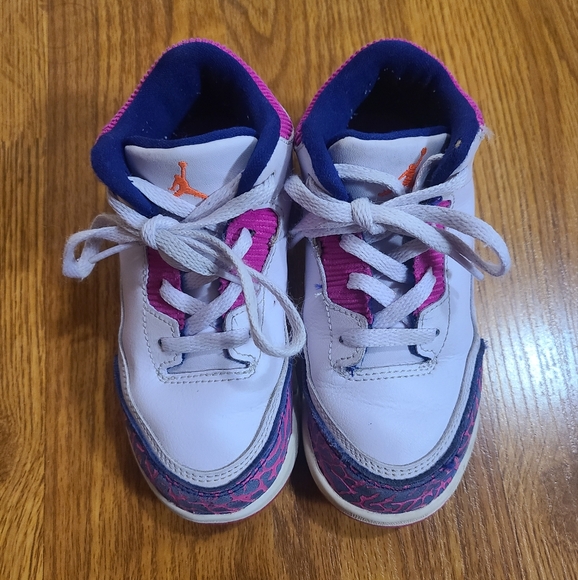 Air Jordan 3 Retro Barley Grape Size 10c - Picture 3 of 6